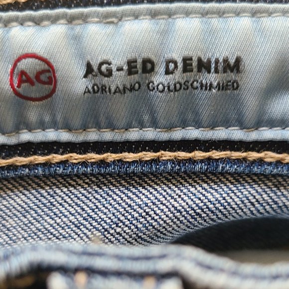 AG-ED Adriano Goldschmied-The Pheobe Vintage High Waist Tapered Jeans - Picture 5 of 9